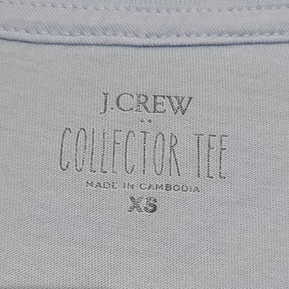 J. Crew Factory Collectors Caribbean graphic tee NWT XS - Picture 4 of 5